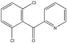 (2,6-dichlorophenyl)(pyridin-2-yl)methanone Struktur