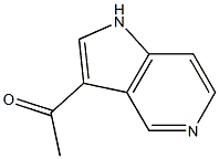 1-(1H-pyrrolo[3,2-c]pyridin-3-yl)ethanone Struktur