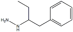 1-(1-phenylbutan-2-yl)hydrazine Struktur