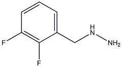 1-(2,3-difluorobenzyl)hydrazine Struktur