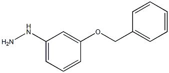 1-(3-(benzyloxy)phenyl)hydrazine Struktur