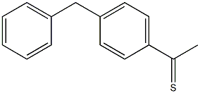 1-(4-benzylphenyl)ethanethione Struktur