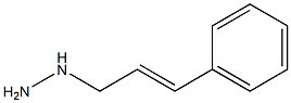 1-cinnamylhydrazine Struktur