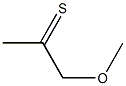 1-methoxypropane-2-thione Struktur