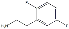 2-(2,5-difluorophenyl)ethanamine Struktur