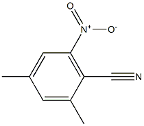 2,4-dimethyl-6-nitrobenzonitrile Struktur