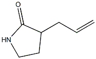 3-allylpyrrolidin-2-one Struktur