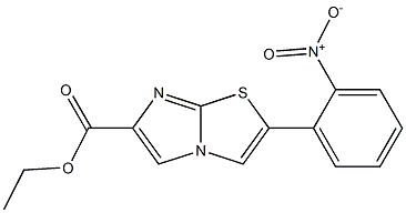 ethyl 2-(2-nitrophenyl)imidazo[2,1-b]thiazole-6-carboxylate Struktur