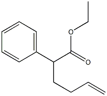 ethyl 2-phenylhex-5-enoate Struktur