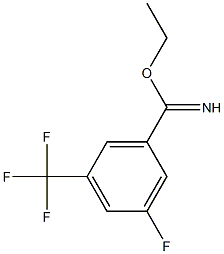 ethyl 3-fluoro-5-(trifluoromethyl)benzoimidate Struktur