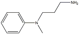 N-(3-aminopropyl)-N-methylbenzenamine Struktur