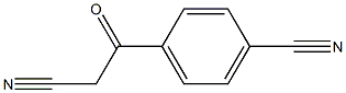 4-Cyanobenzoylacetonitrile Struktur