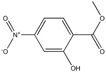 2-Hydroxy-4-nitro-benzoic acid methyl ester Struktur