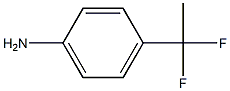 4-(1,1-difluoroethyl)benzenamine Struktur