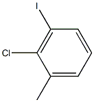 2-Chloro-3-iodotoluene Struktur