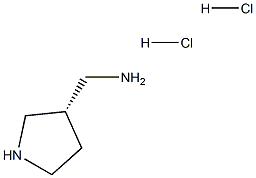 (S)-pyrrolidin-3-ylmethanamine dihydrochloride Struktur