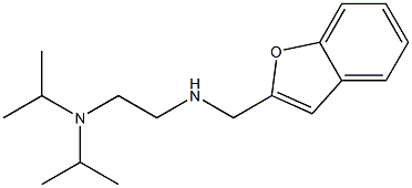 (1-benzofuran-2-ylmethyl)({2-[bis(propan-2-yl)amino]ethyl})amine Struktur