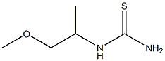 (1-methoxypropan-2-yl)thiourea Struktur