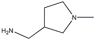 (1-methylpyrrolidin-3-yl)methylamine Struktur