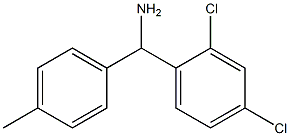 (2,4-dichlorophenyl)(4-methylphenyl)methanamine Struktur