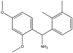 (2,4-dimethoxyphenyl)(2,3-dimethylphenyl)methanamine Struktur