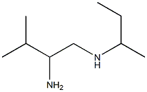 (2-amino-3-methylbutyl)(methyl)propan-2-ylamine Struktur