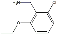 (2-chloro-6-ethoxyphenyl)methanamine Struktur