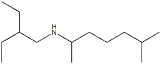 (2-ethylbutyl)(6-methylheptan-2-yl)amine Struktur