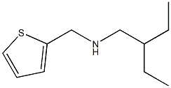 (2-ethylbutyl)(thiophen-2-ylmethyl)amine Struktur