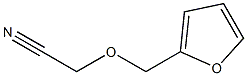 (2-furylmethoxy)acetonitrile Struktur