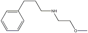 (2-methoxyethyl)(3-phenylpropyl)amine Struktur