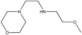 (2-methoxyethyl)[2-(morpholin-4-yl)ethyl]amine Struktur