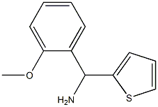 (2-methoxyphenyl)(thiophen-2-yl)methanamine Struktur