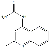 (2-methylquinolin-4-yl)urea Struktur