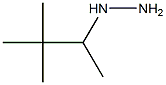 (3,3-dimethylbutan-2-yl)hydrazine Struktur