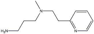 (3-aminopropyl)(methyl)[2-(pyridin-2-yl)ethyl]amine Struktur