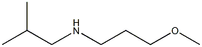 (3-methoxypropyl)(2-methylpropyl)amine Struktur