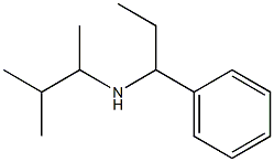 (3-methylbutan-2-yl)(1-phenylpropyl)amine Struktur