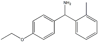 (4-ethoxyphenyl)(2-methylphenyl)methanamine Struktur