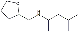 (4-methylpentan-2-yl)[1-(oxolan-2-yl)ethyl]amine Struktur