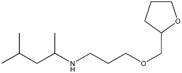 (4-methylpentan-2-yl)[3-(oxolan-2-ylmethoxy)propyl]amine Struktur