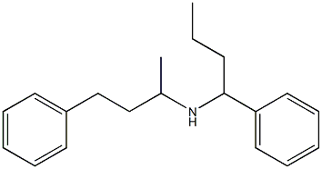 (4-phenylbutan-2-yl)(1-phenylbutyl)amine Struktur