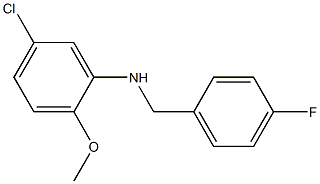 (5-chloro-2-methoxyphenyl)(4-fluorophenyl)methylamine Struktur