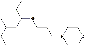 (5-methylheptan-3-yl)[3-(morpholin-4-yl)propyl]amine Struktur