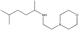 (5-methylhexan-2-yl)[2-(morpholin-4-yl)ethyl]amine Struktur