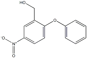 (5-nitro-2-phenoxyphenyl)methanol Struktur