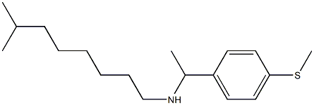 (7-methyloctyl)({1-[4-(methylsulfanyl)phenyl]ethyl})amine Struktur