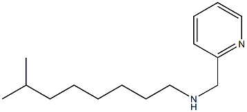 (7-methyloctyl)(pyridin-2-ylmethyl)amine Struktur