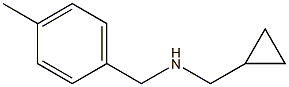 (cyclopropylmethyl)[(4-methylphenyl)methyl]amine Struktur