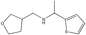 (oxolan-3-ylmethyl)[1-(thiophen-2-yl)ethyl]amine Struktur